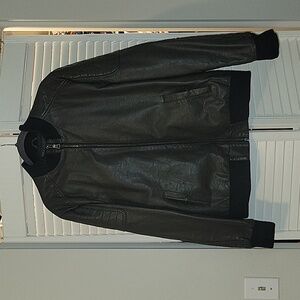 Mens Forever 21 Faux Leather Jacket
